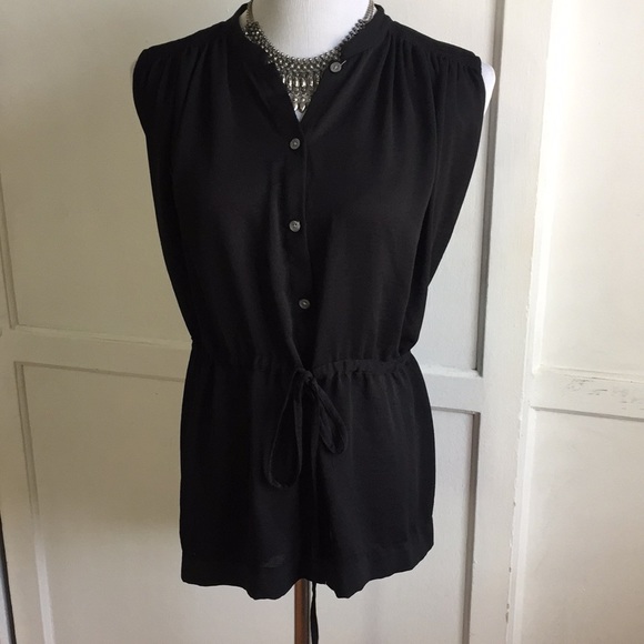 Banana Republic Tops - Black banana republic blouse